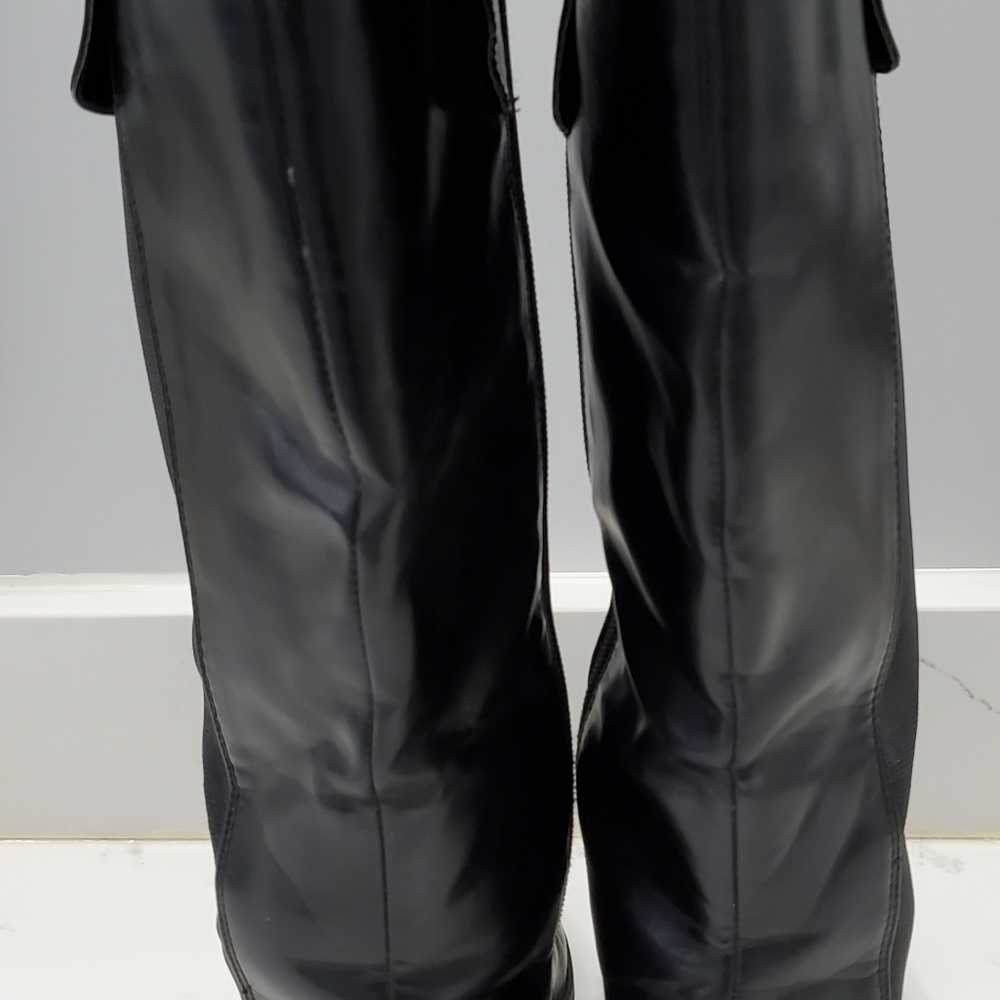 Sam & Libby Black Riding Style Boot - Picture 4 of 9